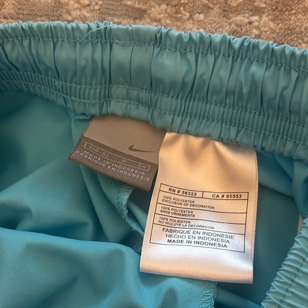 Nike Light Blue Athletic Shorts - Picture 2 of 2